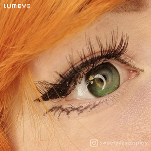 Best COLORED CONTACTS - LUMEYE Fairy Swamp Green Colored Contact Lenses - LUMEYE