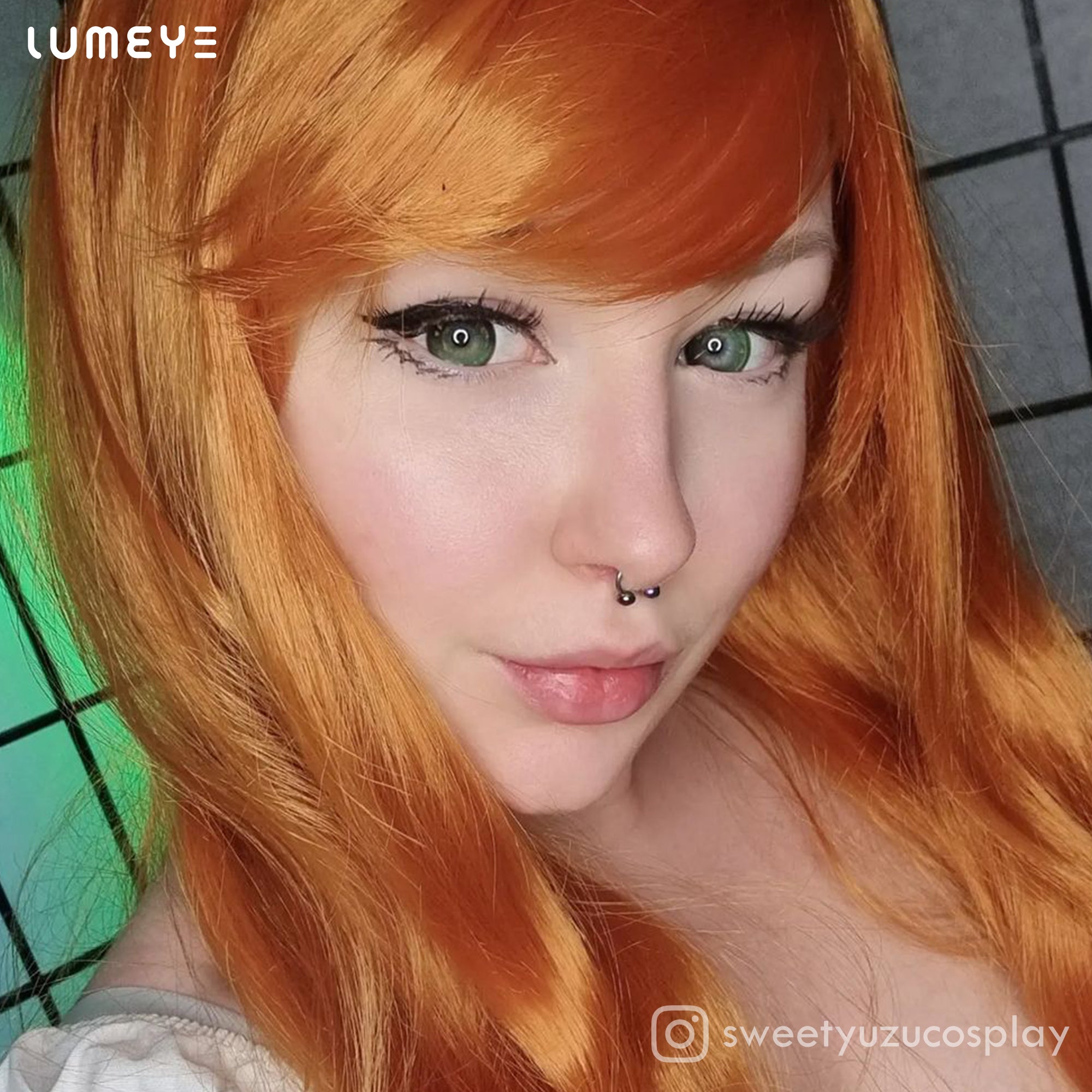 Best COLORED CONTACTS - LUMEYE Fairy Swamp Green Colored Contact Lenses - LUMEYE
