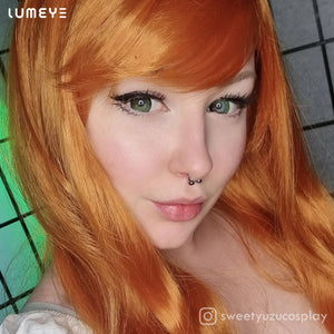 Best COLORED CONTACTS - LUMEYE Fairy Swamp Green Colored Contact Lenses - LUMEYE