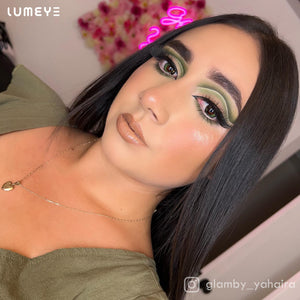 Best COLORED CONTACTS - LUMEYE Fairy Swamp Green Colored Contact Lenses - LUMEYE