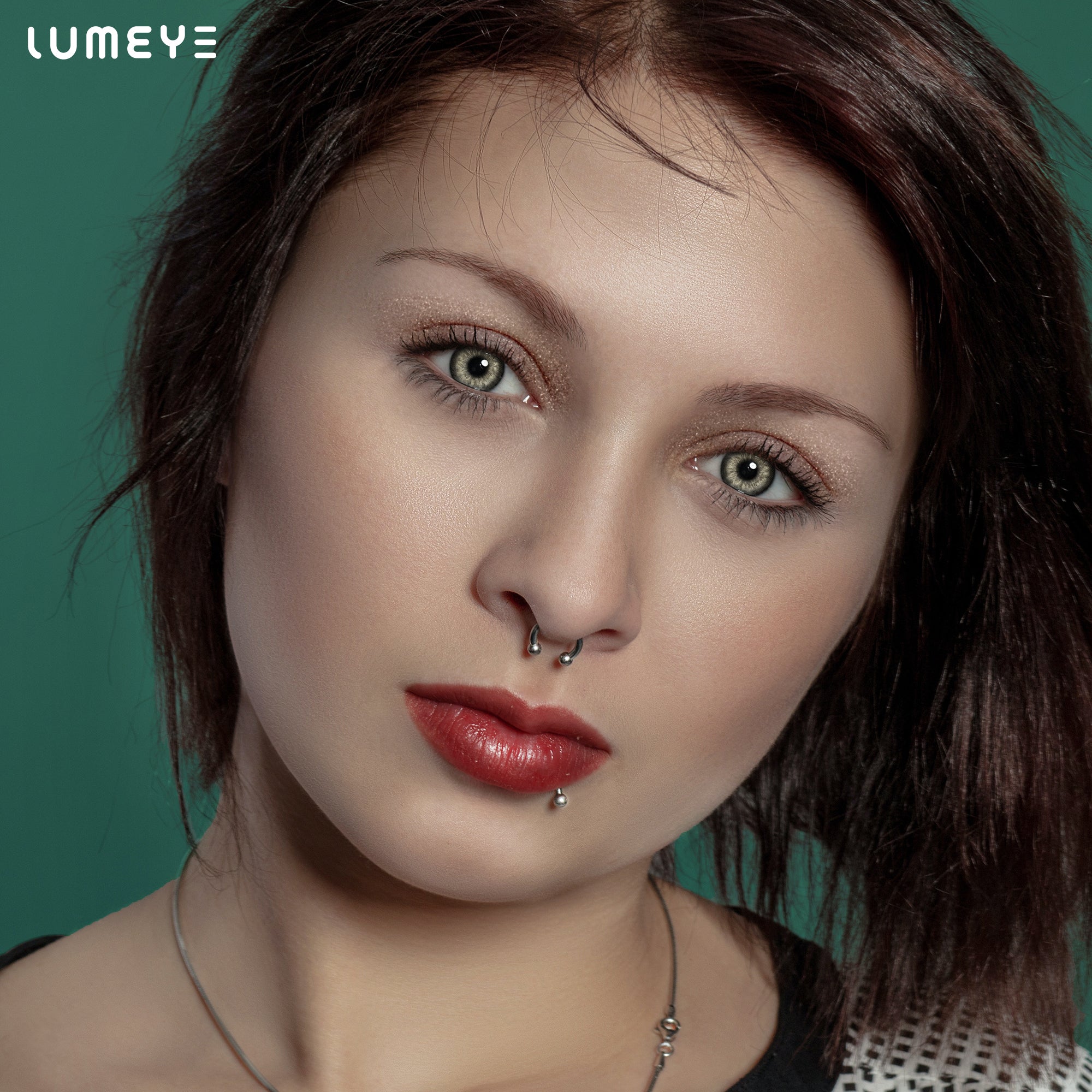 Best COLORED CONTACTS - LUMEYE Forest Brown Colored Contact Lenses - LUMEYE