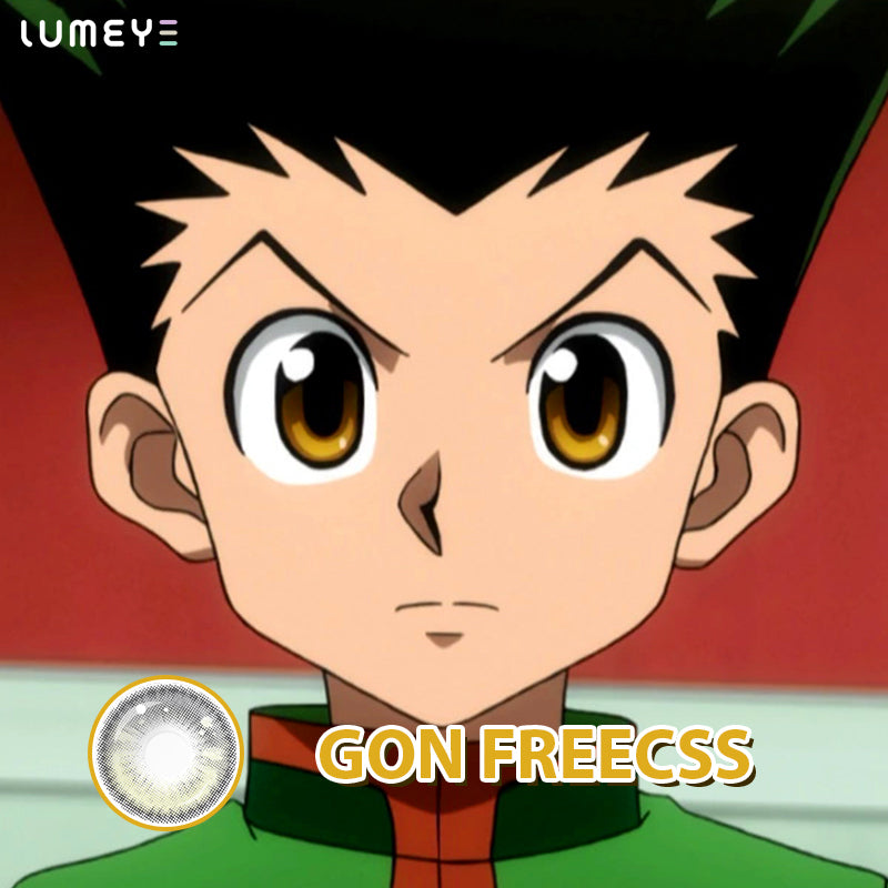 Best COLORED CONTACTS - Hunter x Hunter - LUMEYE Gon Freecss Colored Contact Lenses - LUMEYE