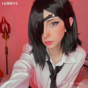 Best COLORED CONTACTS - LUMEYE Hanabi Blue Colored Contact Lenses - LUMEYE
