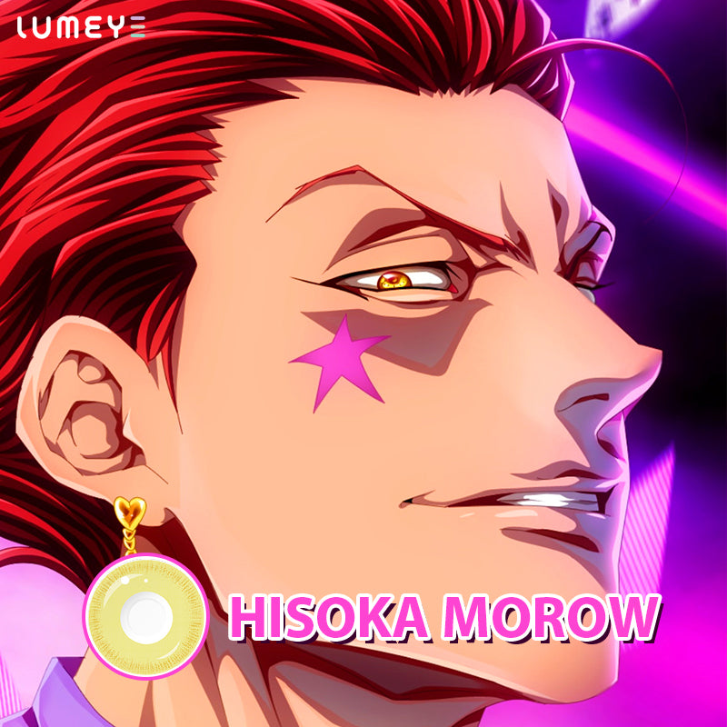 Best COLORED CONTACTS - Hunter x Hunter - LUMEYE Hisoka Morow Colored Contact Lenses - LUMEYE