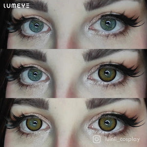 Best COLORED CONTACTS - LUMEYE Holy Brown Colored Contact Lenses - LUMEYE