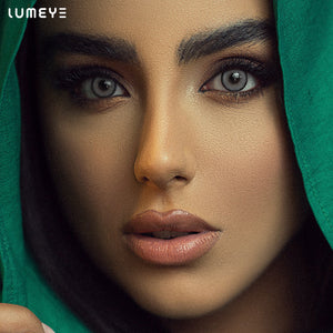 Best COLORED CONTACTS - LUMEYE Holy Gray Colored Contact Lenses - LUMEYE