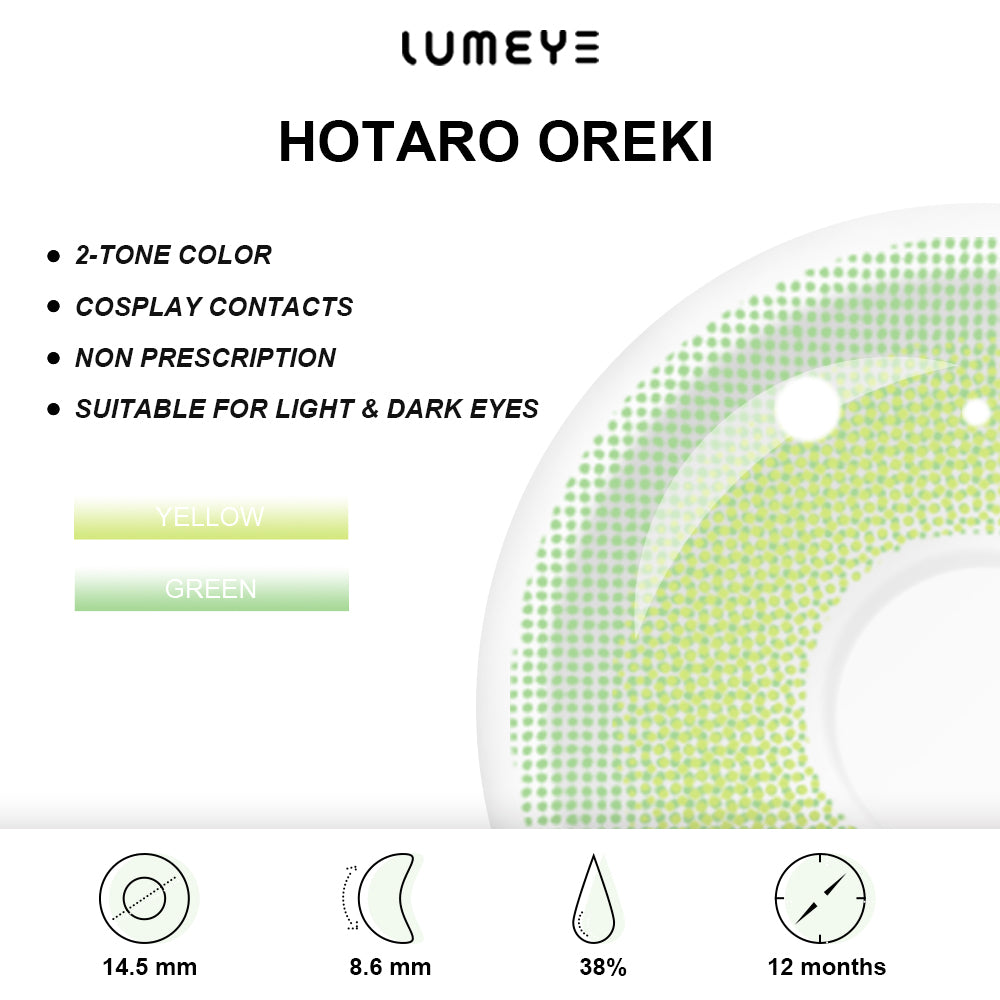 Best COLORED CONTACTS - Hyouka - LUMEYE Hotaro Oreki Colored Contact Lenses - LUMEYE