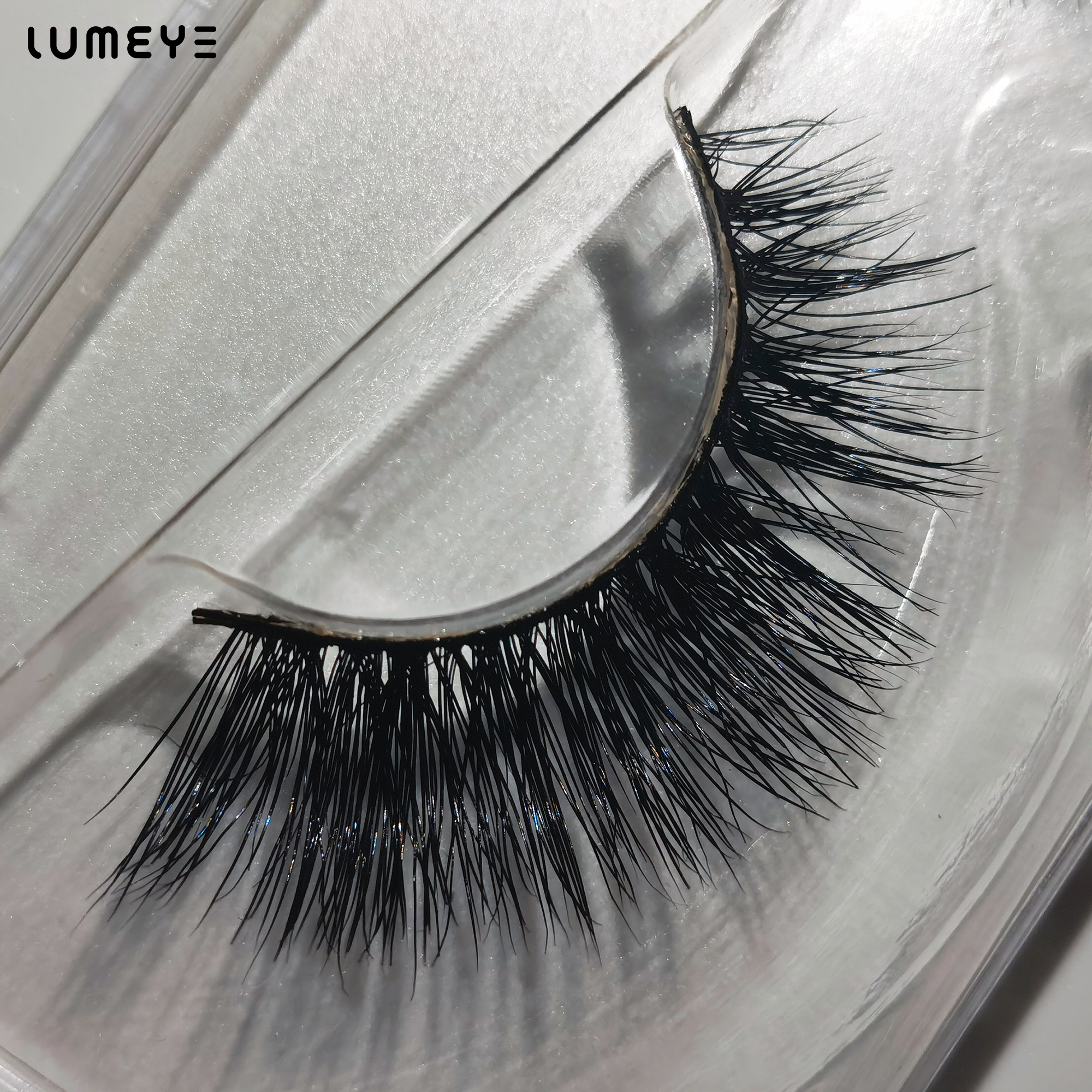 Best COLORED CONTACTS - LUMEYE Charming Dramatic Handmade Eyelashes - LUMEYE