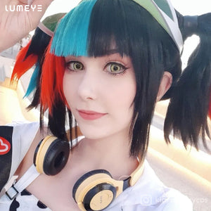 Best COLORED CONTACTS - LUMEYE Kise Ryota Yellow Colored Contact Lenses - LUMEYE