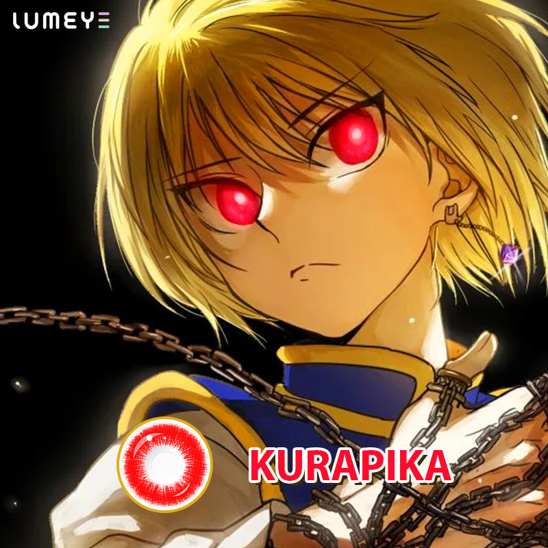 Best COLORED CONTACTS - Hunter x Hunter - LUMEYE Kurapika Colored Contact Lenses - LUMEYE