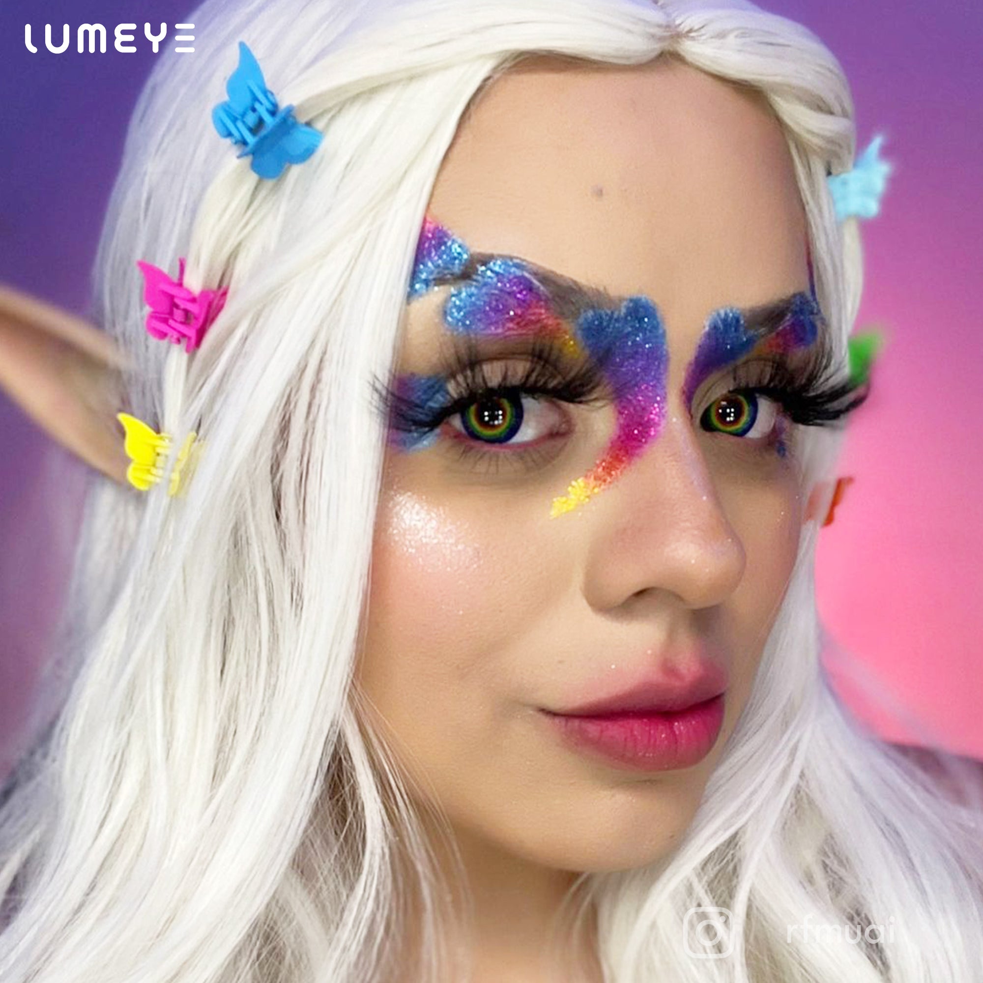 Best COLORED CONTACTS - LUMEYE Neon Light Colored Contact Lenses - LUMEYE