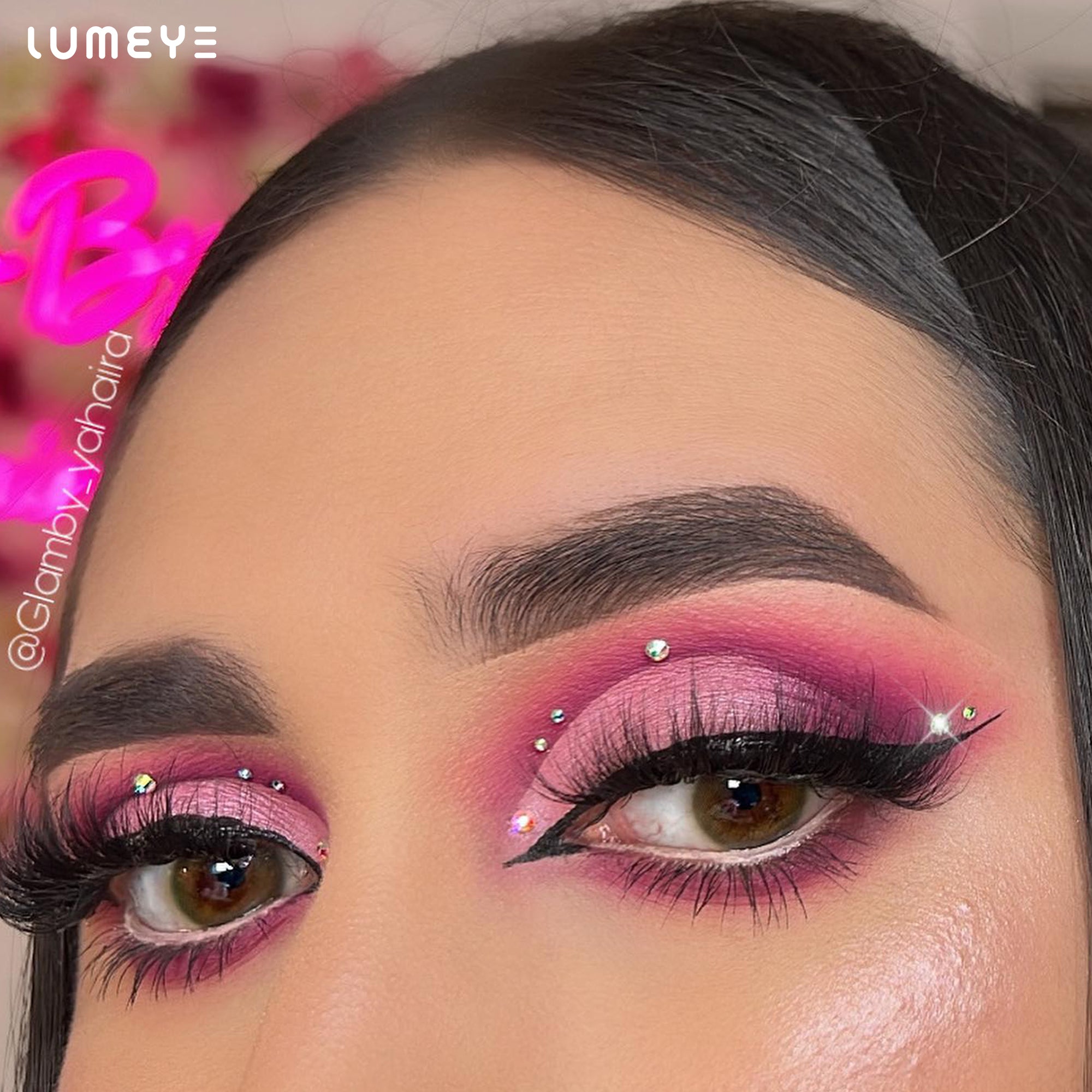 Best COLORED CONTACTS - LUMEYE Polar Lights Yellow-Green Colored Contact Lenses - LUMEYE