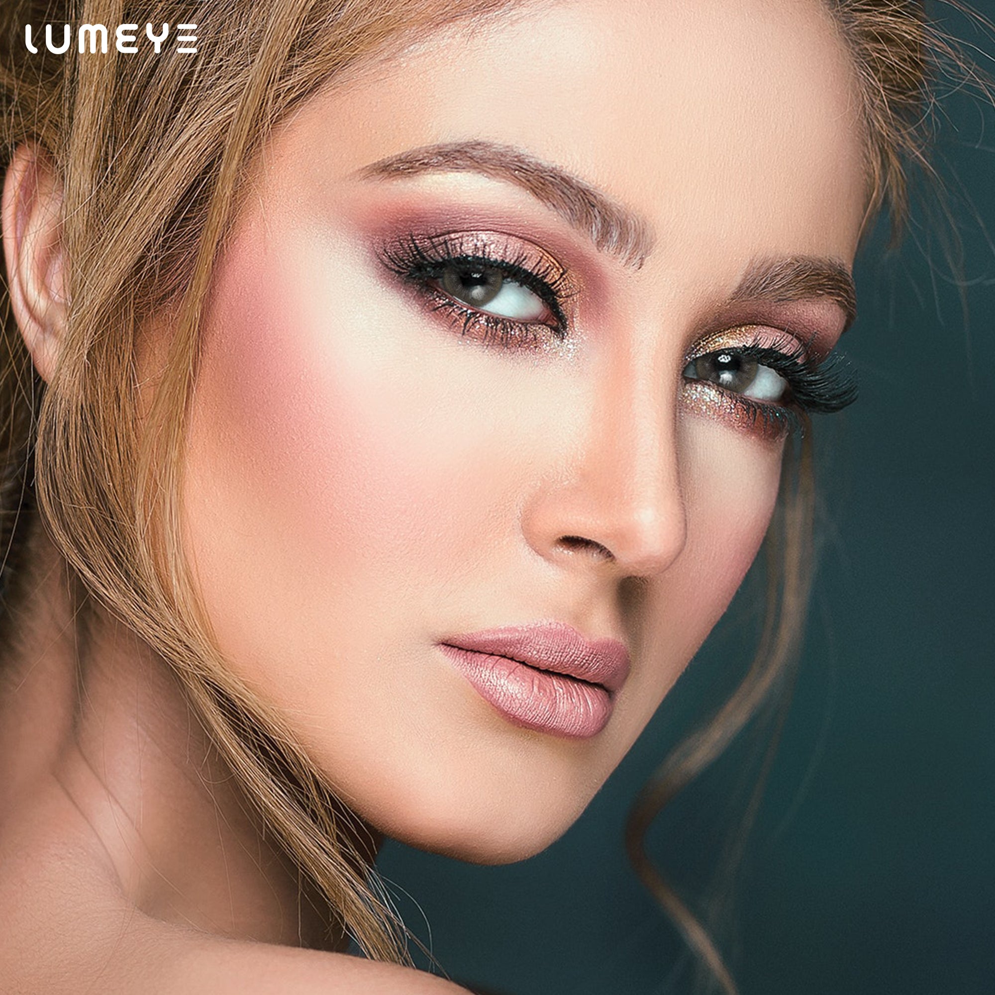 Best COLORED CONTACTS - LUMEYE Sherry Brown Colored Contact Lenses - LUMEYE