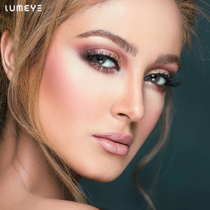 Best COLORED CONTACTS - LUMEYE Sherry Brown Colored Contact Lenses - LUMEYE