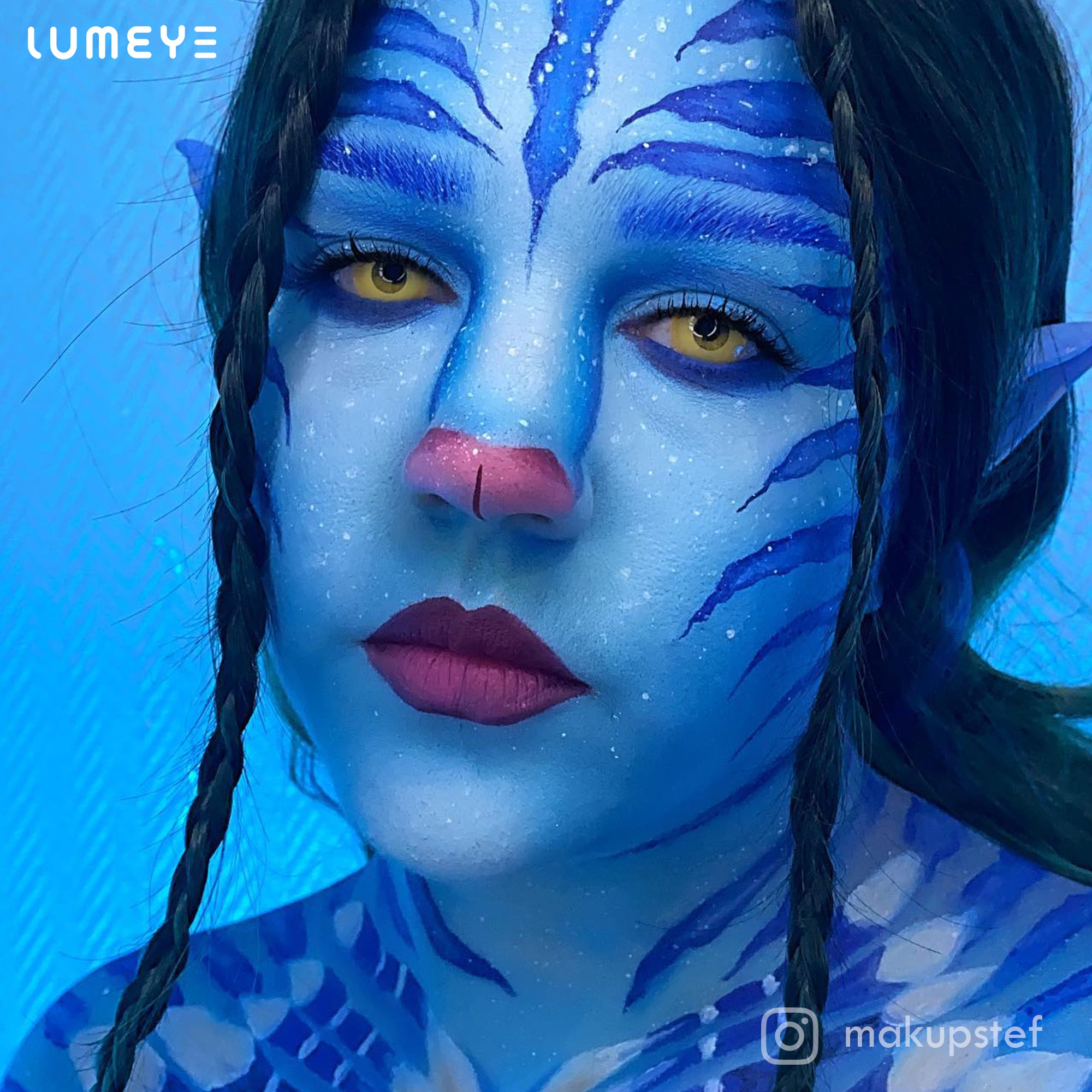 Best COLORED CONTACTS - LUMEYE Soul Reaping Yellow Colored Contact Lenses - LUMEYE