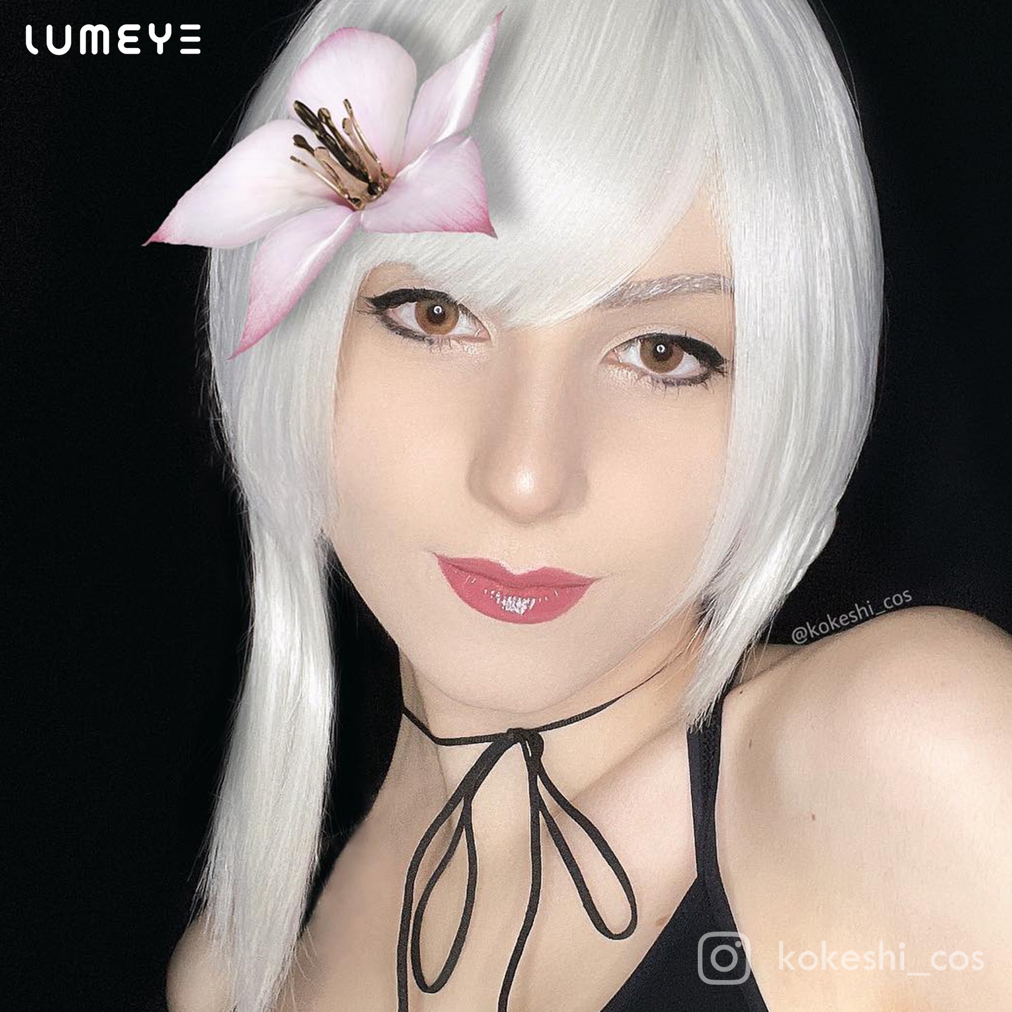 Best COLORED CONTACTS - LUMEYE Tarot Brown Colored Contact Lenses - LUMEYE