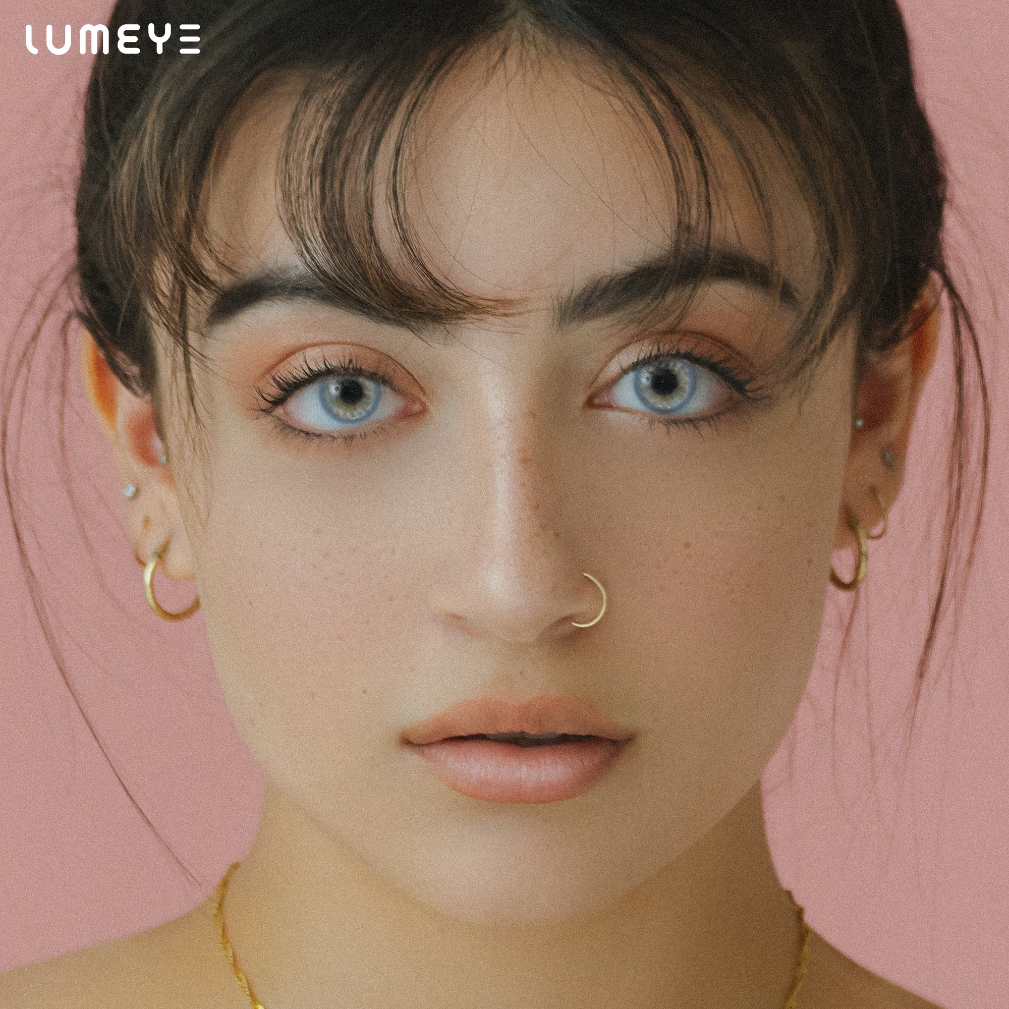 Best COLORED CONTACTS - LUMEYE Tears Blue Colored Contact Lenses - LUMEYE