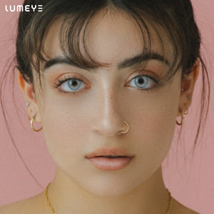 Best COLORED CONTACTS - LUMEYE Tears Blue Colored Contact Lenses - LUMEYE
