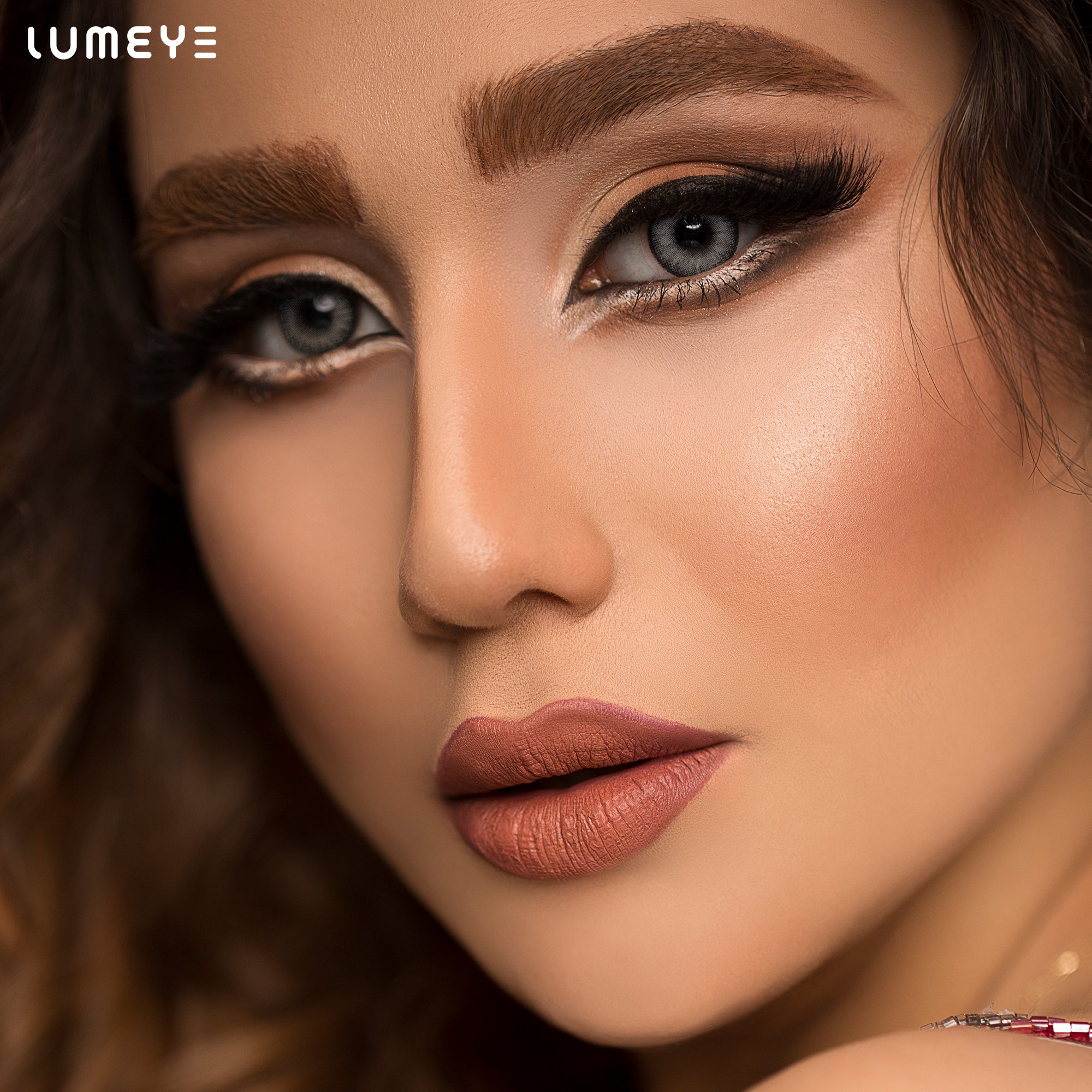 Best COLORED CONTACTS - LUMEYE Tequila Gray Colored Contact Lenses - LUMEYE