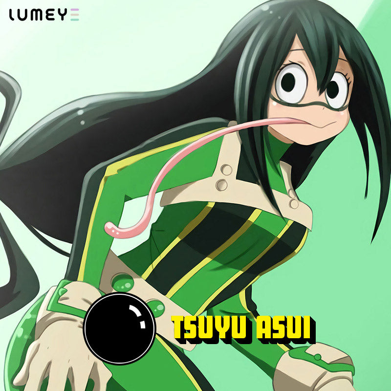 Best COLORED CONTACTS - My Hero Academia - LUMEYE Tsuyu Asui Colored Contact Lenses - LUMEYE