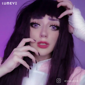 Best COLORED CONTACTS - LUMEYE Will Purple Colored Contact Lenses - LUMEYE