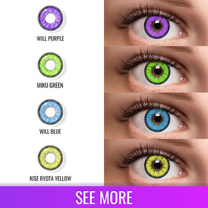 Best COLORED CONTACTS - LUMEYE Will Series Colored Contact Lenses - LUMEYE