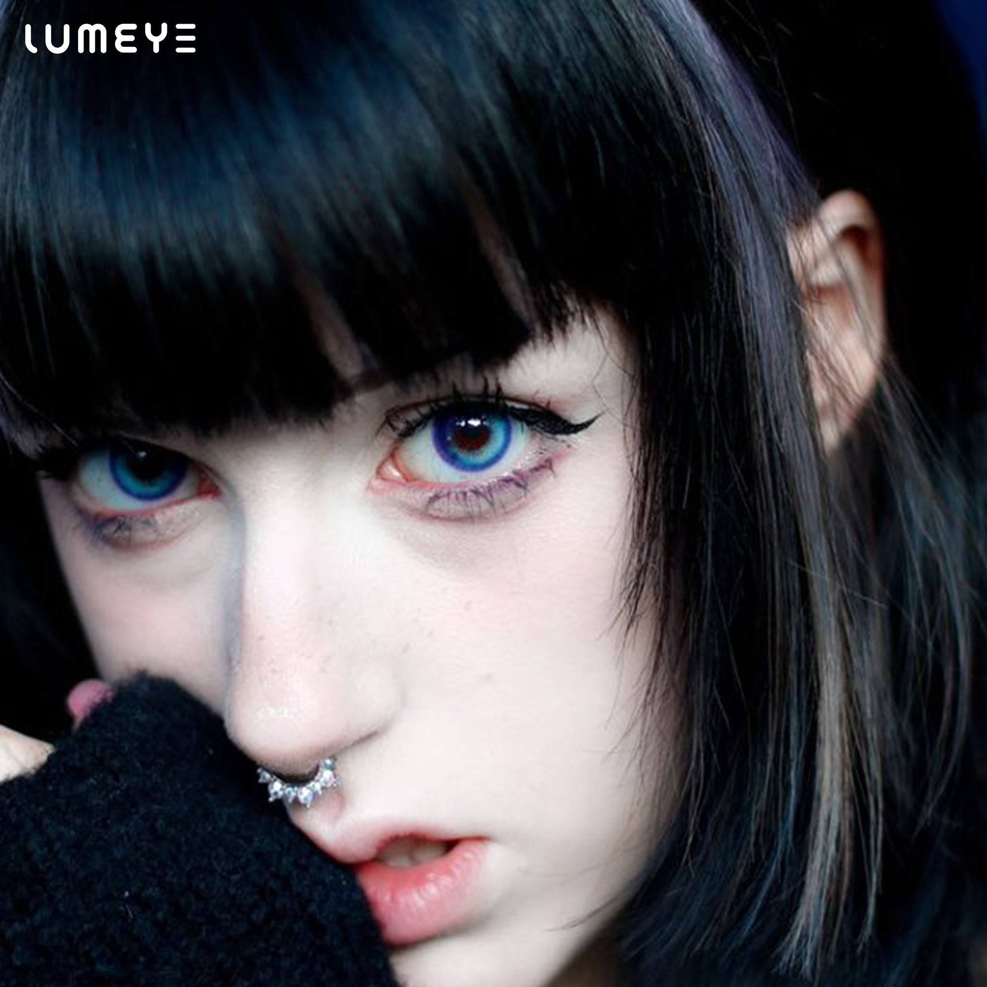 Wholesale Anime blue cosplay contacts