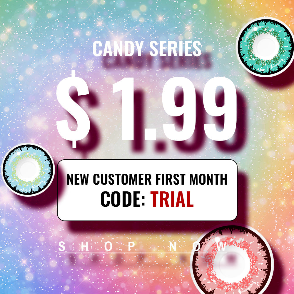 Best COLORED CONTACTS - LUMEYE Candy Series Colored Contact Lenses - LUMEYE
