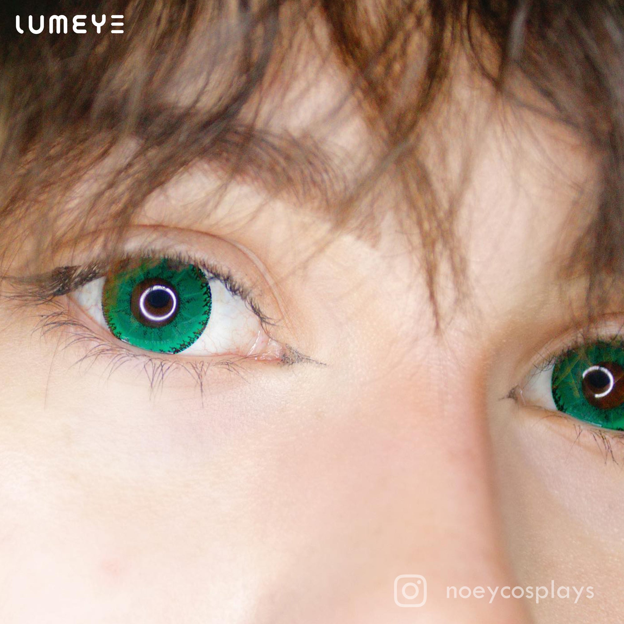 Best COLORED CONTACTS - LUMEYE Demon Green Colored Contact Lenses - LUMEYE