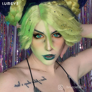 Best COLORED CONTACTS - LUMEYE Elf Green Colored Contact Lenses - LUMEYE