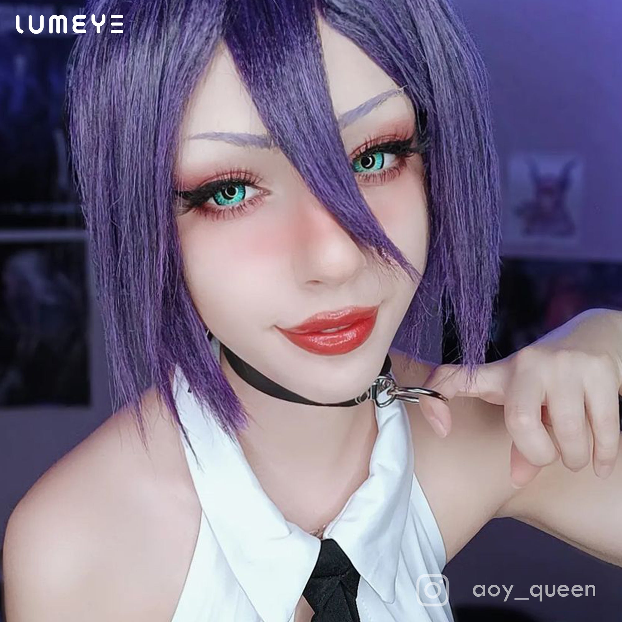 Best COLORED CONTACTS - LUMEYE Elf Green Colored Contact Lenses - LUMEYE