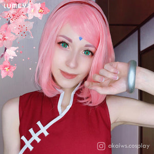 Best COLORED CONTACTS - LUMEYE Elf Green Colored Contact Lenses - LUMEYE