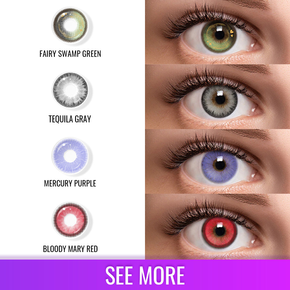 Best COLORED CONTACTS - LUMEYE Hot Series Colored Contact Lenses - LUMEYE