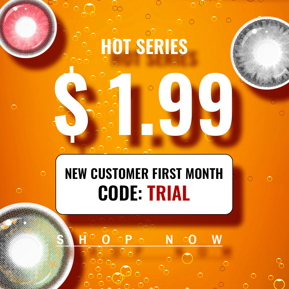 Best COLORED CONTACTS - LUMEYE Hot Series Colored Contact Lenses - LUMEYE
