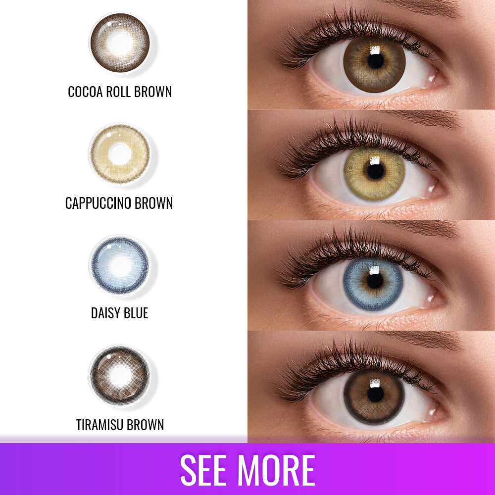Best COLORED CONTACTS - LUMEYE Natural Series Colored Contact Lenses - LUMEYE