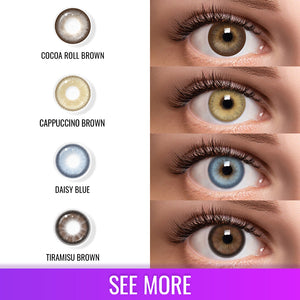 Best COLORED CONTACTS - LUMEYE Natural Series Colored Contact Lenses - LUMEYE