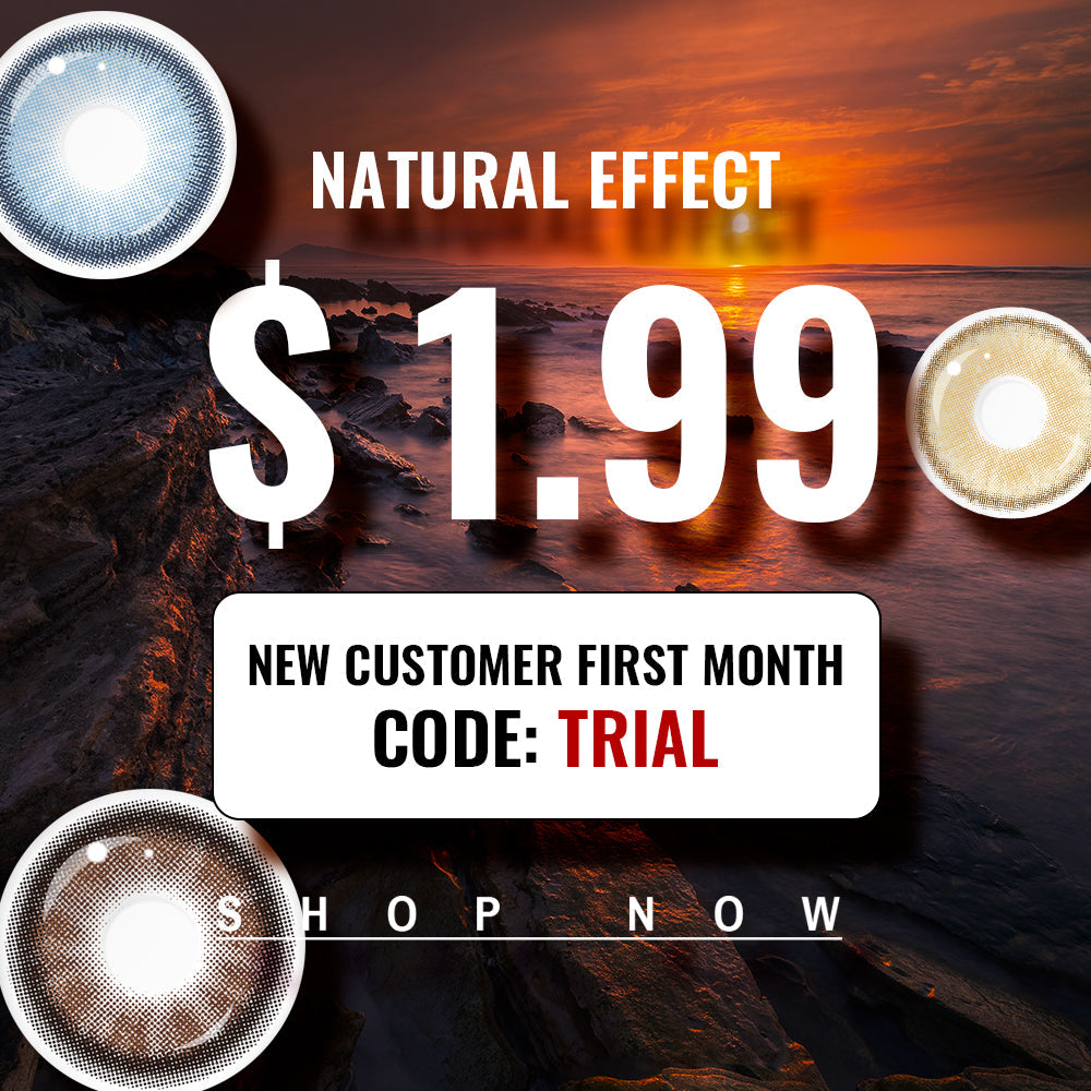 Best COLORED CONTACTS - LUMEYE Natural Series Colored Contact Lenses - LUMEYE