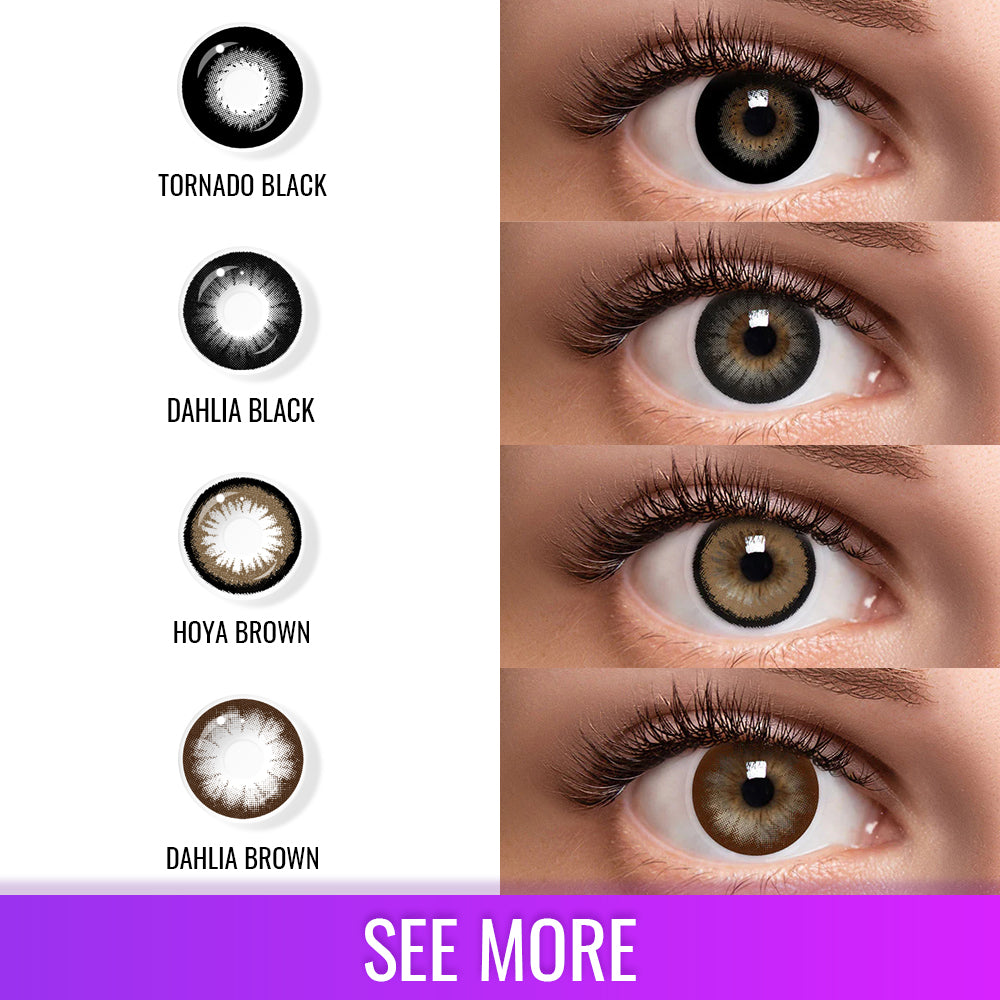 Best COLORED CONTACTS - LUMEYE Natural but Enlarge Series Colored Contact Lenses - LUMEYE
