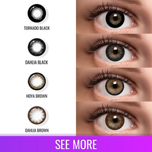 Best COLORED CONTACTS - LUMEYE Natural but Enlarge Series Colored Contact Lenses - LUMEYE
