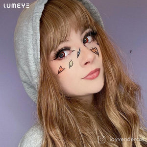 Best COLORED CONTACTS - LUMEYE Colorful Rainbow Colored Contact Lenses - LUMEYE