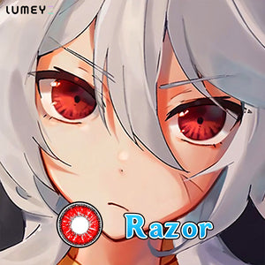 Best COLORED CONTACTS - Genshin Impact - LUMEYE Razor Colored Contact Lenses - LUMEYE