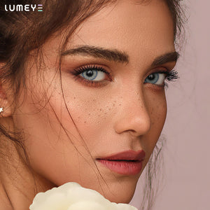 Best COLORED CONTACTS - LUMEYE Real Aqua Blue Colored Contact Lenses - LUMEYE