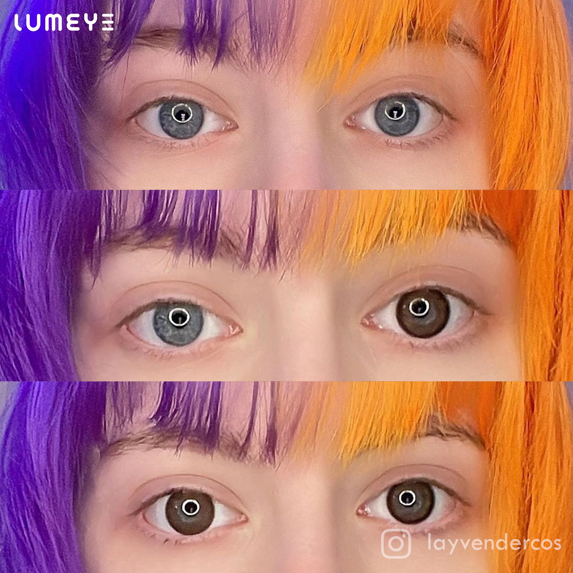 Best COLORED CONTACTS - LUMEYE Tiramisu Brown Colored Contact Lenses - LUMEYE