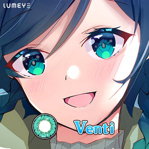 Best COLORED CONTACTS - Genshin Impact - LUMEYE Venti Colored Contact Lenses - LUMEYE
